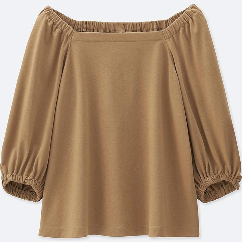 UNIQLO Off Shoulder 3/4 Sleeve